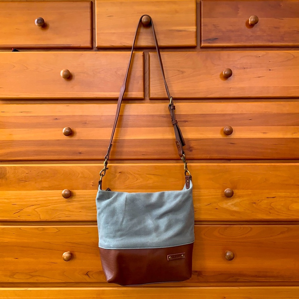L.L. Bean canvas purse